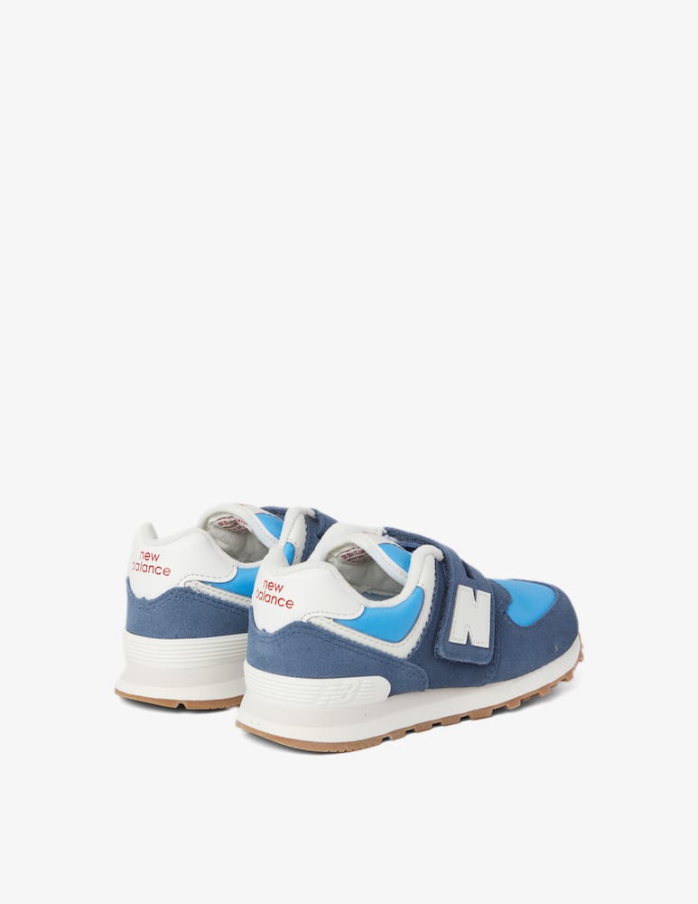 rinascente New Balance 574 hook and loop sneakers - Blue