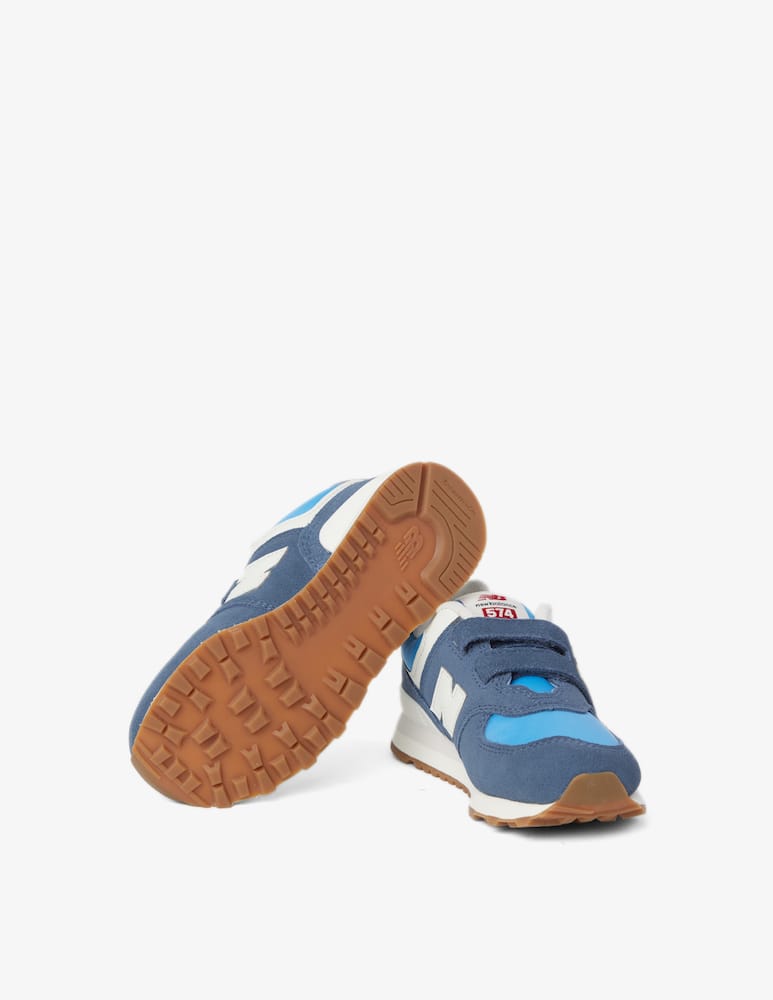 rinascente New Balance 574 hook and loop sneakers - Blue