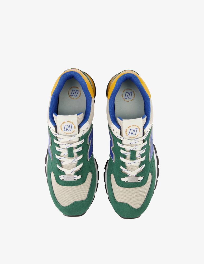 rinascente New Balance 574 suede mesh sneakers - Multicolor