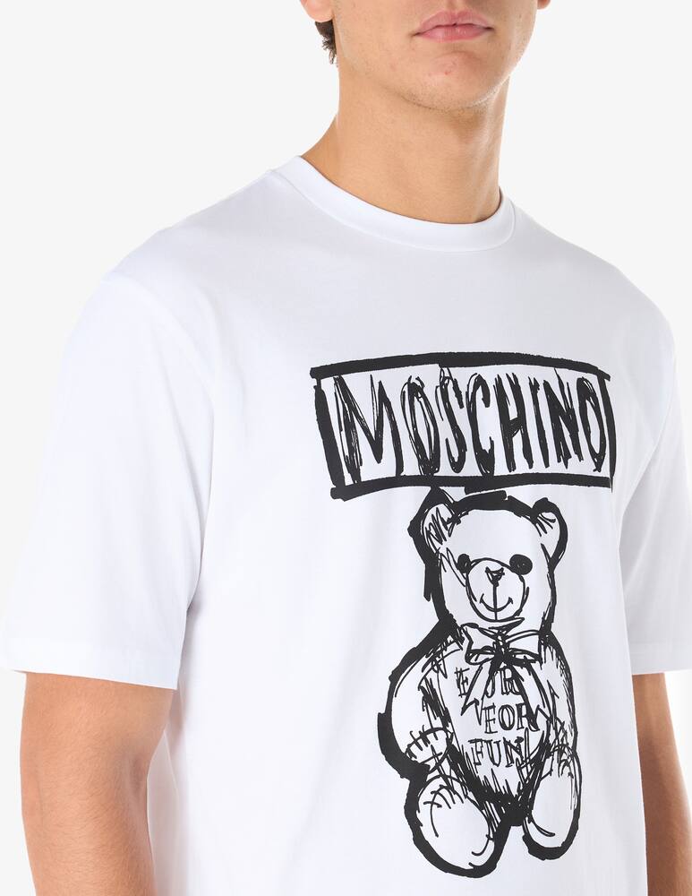 rinascente Moschino Maglietta maniche corte seasonal teddy