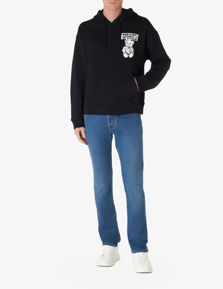 rinascente Moschino Seasonal teddy hoodie