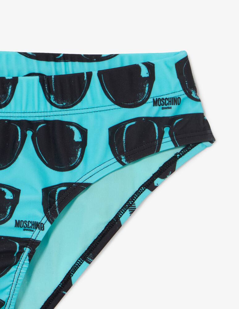 rinascente Moschino Sunglasses print slip
