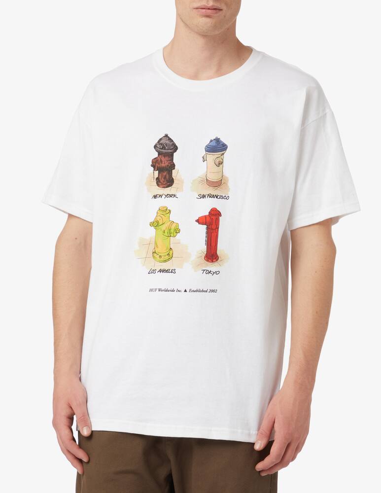 rinascente Huf Maglietta all cities - Bianco