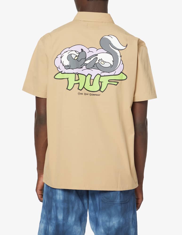 rinascente Huf Camicia manica corta skunky x 420 - Beige