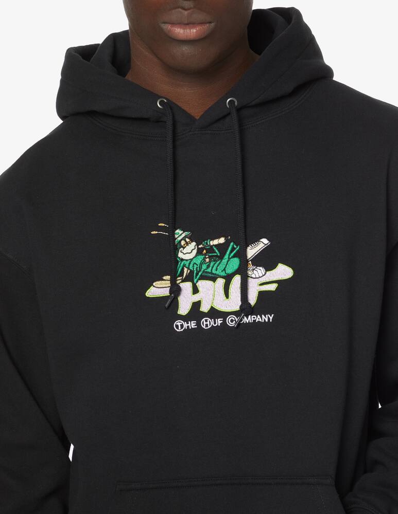 rinascente Huf Felpa con cappuccio grasshopper - Nero
