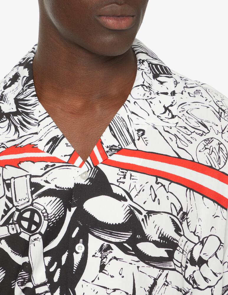 rinascente Huf Camicia manica corta resort xmen - Bianco