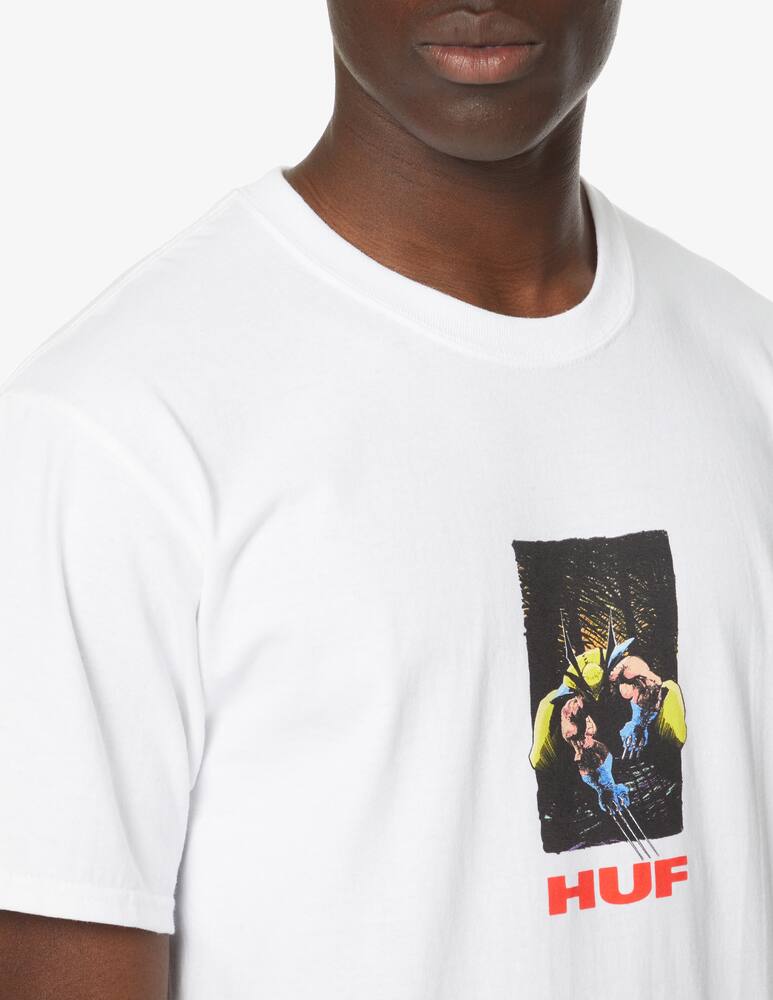 Huf Maglietta manica corta wolverine box - Bianco - immagine 4 Huf Maglietta manica corta wolverine box - Bianco - immagine 4