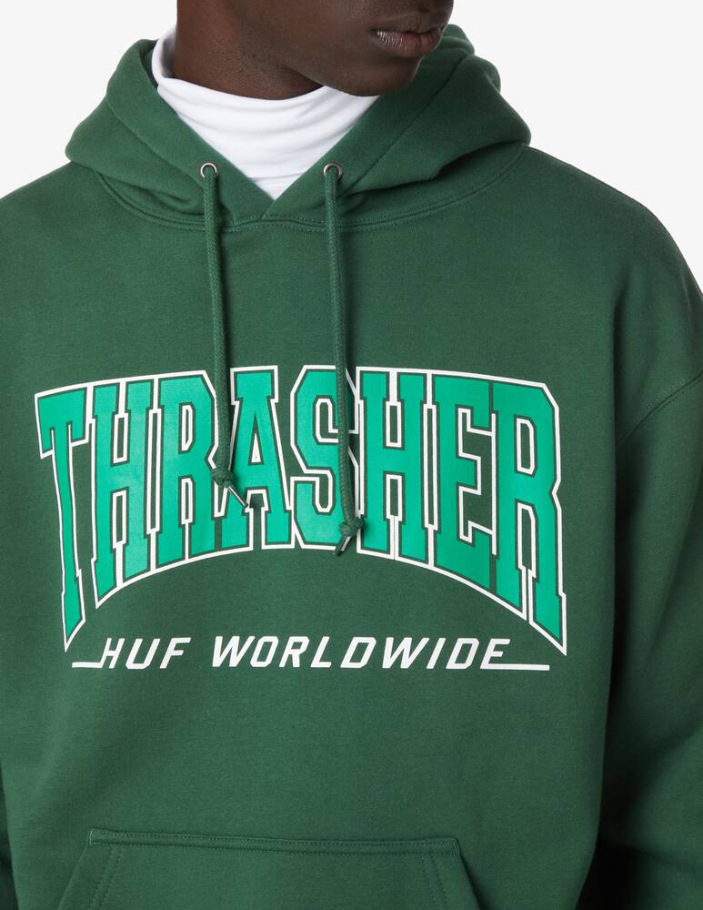 rinascente Huf Thrasher hoodie - Green