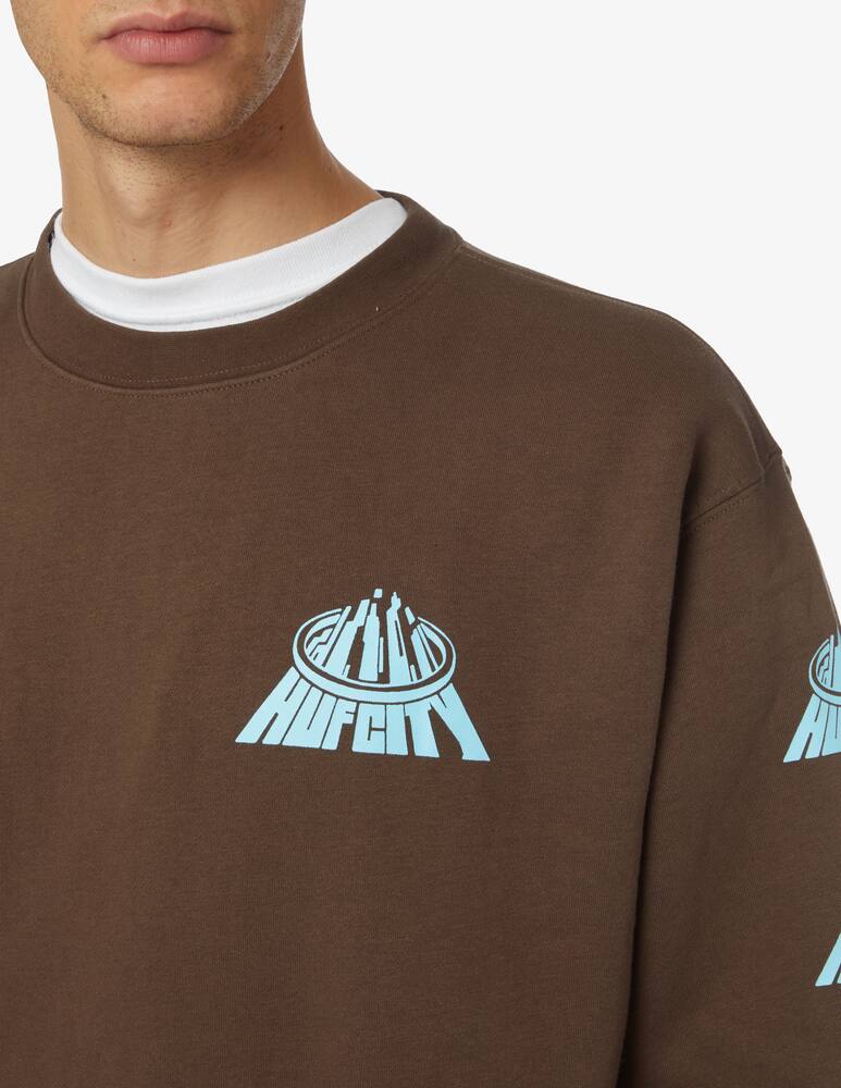 rinascente Huf Felpa girocollo city back 