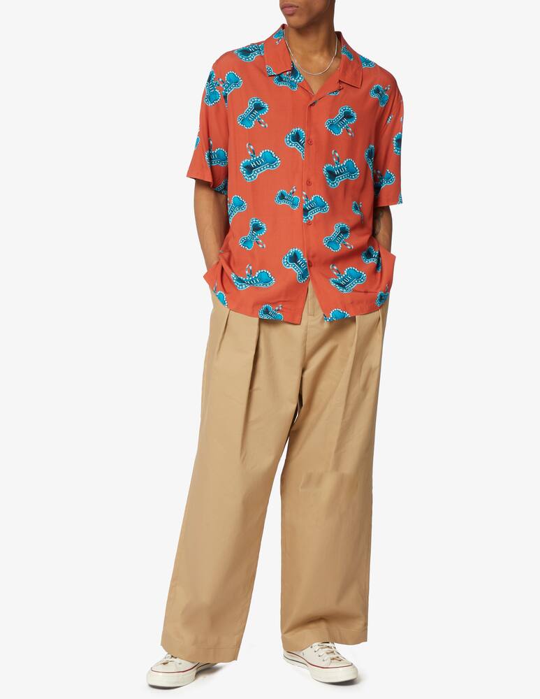 Huf Bones resort shirt - picture 2 Huf Bones resort shirt - picture 2