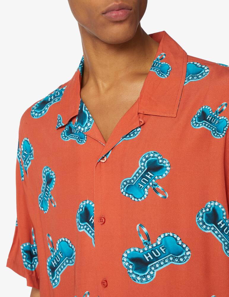 Huf Bones resort shirt - picture 4 Huf Bones resort shirt - picture 4