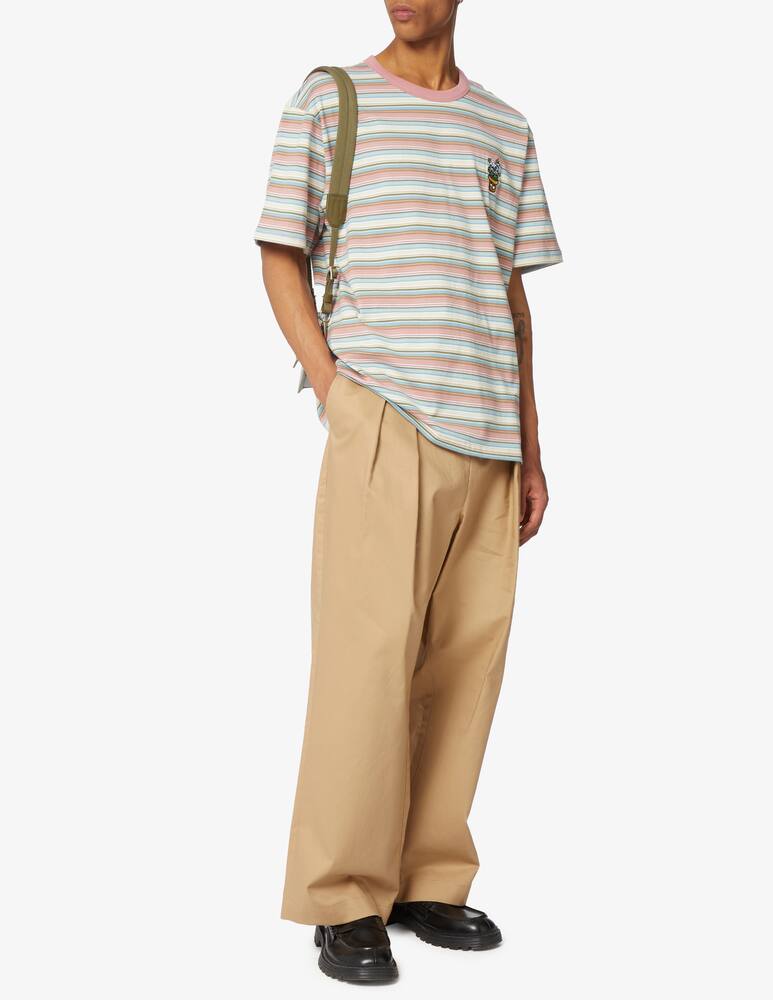 rinascente Huf Pot head striped knit top