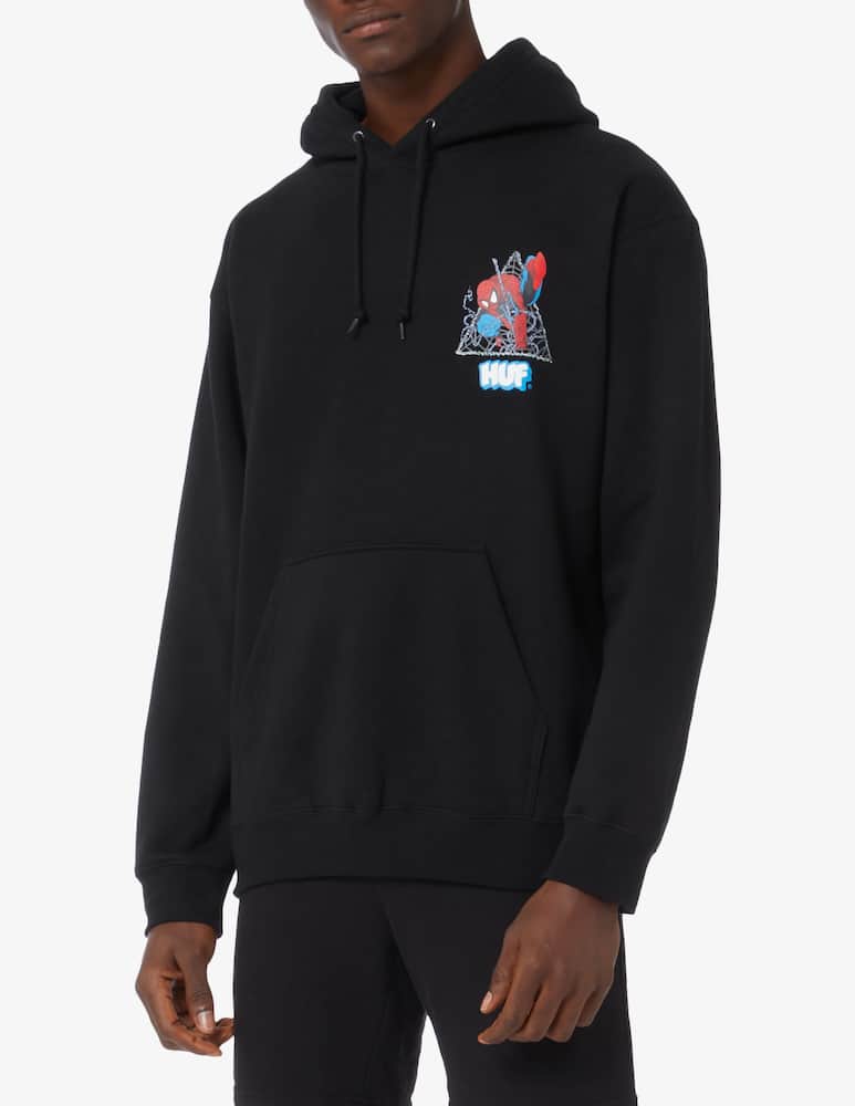 Huf Felpa con cappuccio spiderman - immagine 1 Huf Felpa con cappuccio spiderman - immagine 1