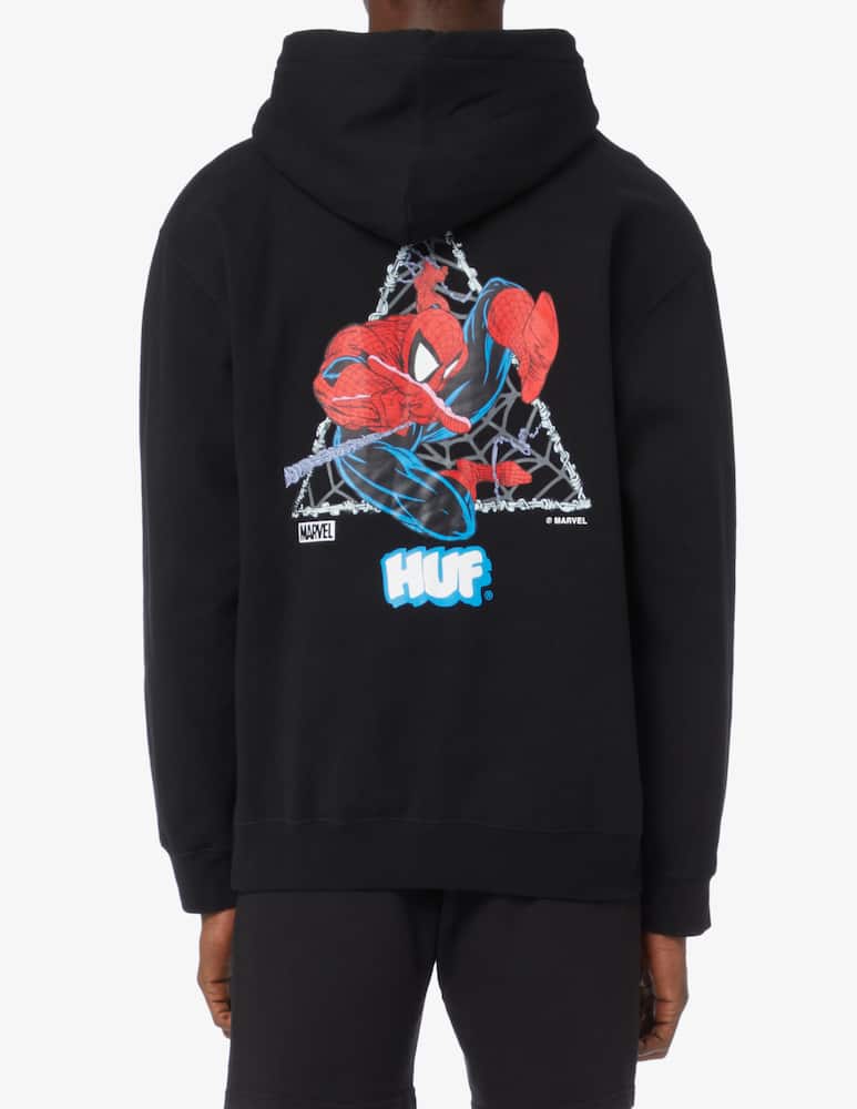Huf Felpa con cappuccio spiderman - immagine 3 Huf Felpa con cappuccio spiderman - immagine 3