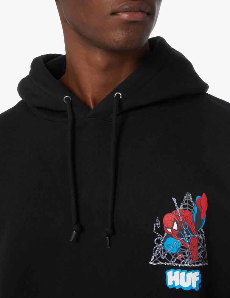 Huf Felpa con cappuccio spiderman - immagine 4 Huf Felpa con cappuccio spiderman - immagine 4
