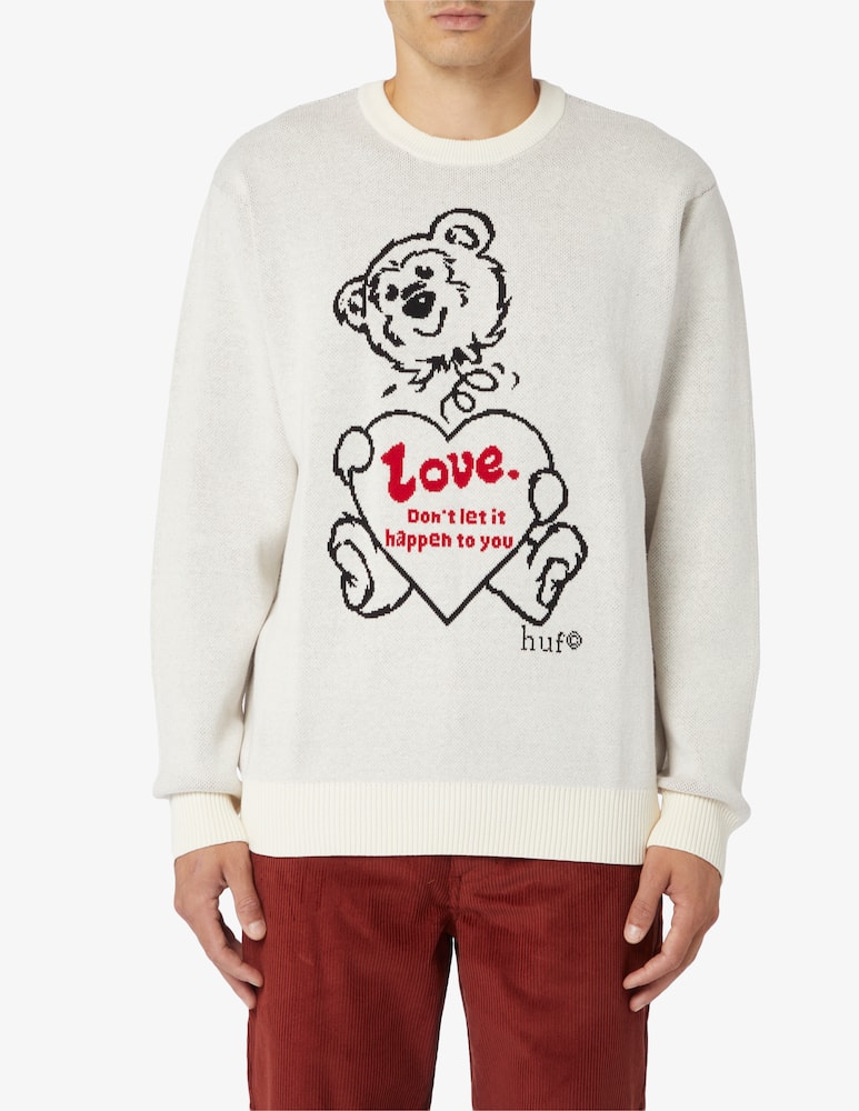 Huf Felpa girocollo bad news - immagine 1 Huf Felpa girocollo bad news - immagine 1