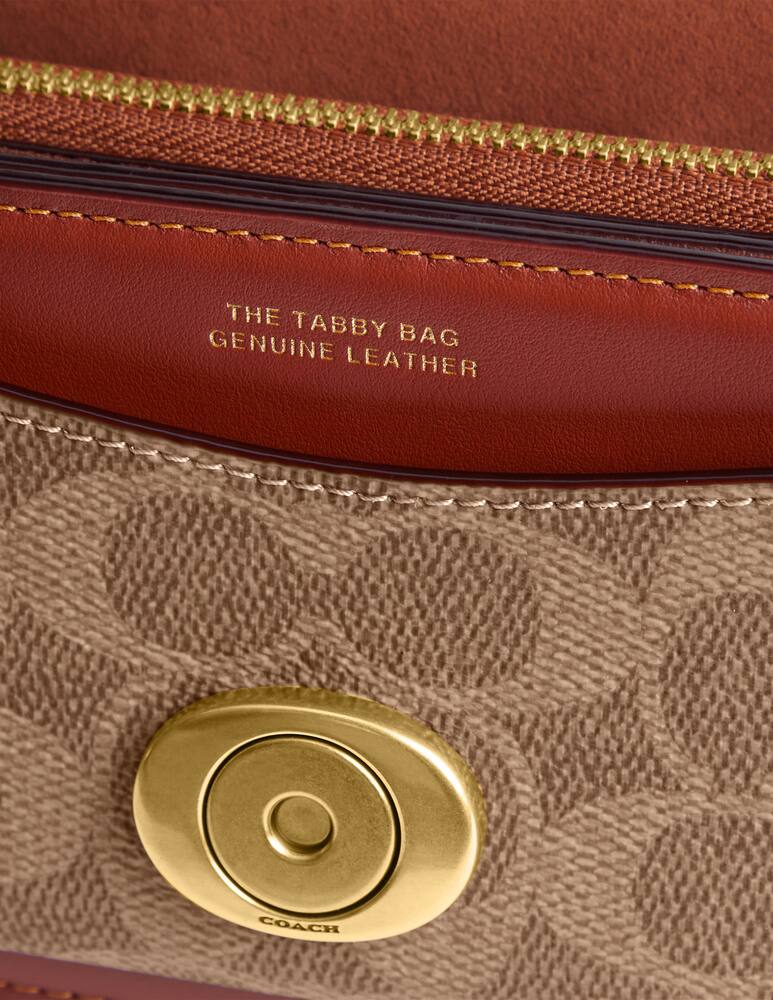 rinascente COACH Exclusive fabric Tabby 20 crossbody bag