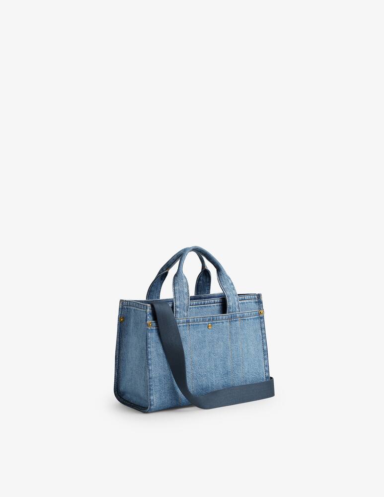 rinascente COACH Denim cargo 26 tote bag