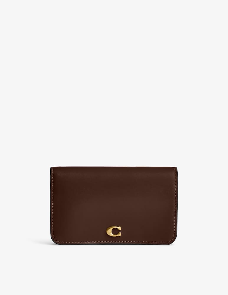 COACH Portacarte slim in pelle - immagine 1 COACH Portacarte slim in pelle - immagine 1