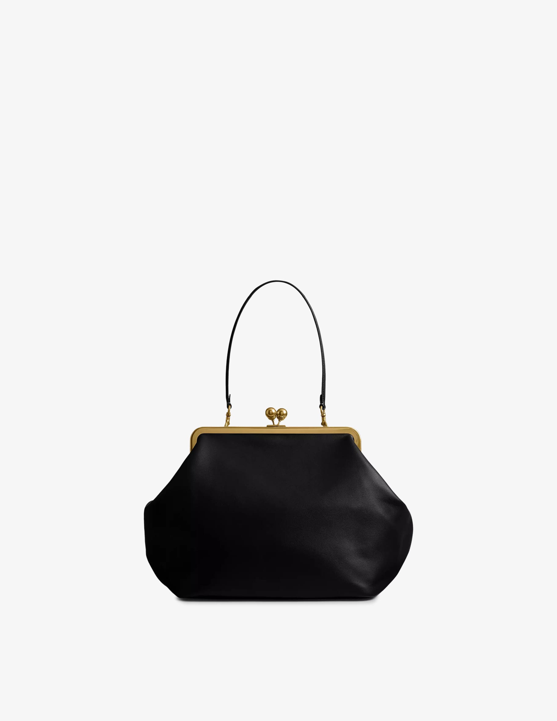 Shop COACH Glovetanned kisslock bag on Rinascente