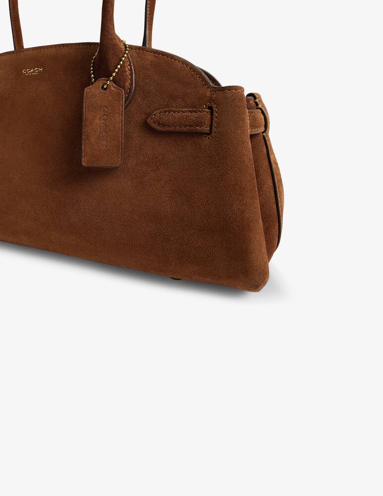 rinascente COACH Empire 24 suede shoulder bag