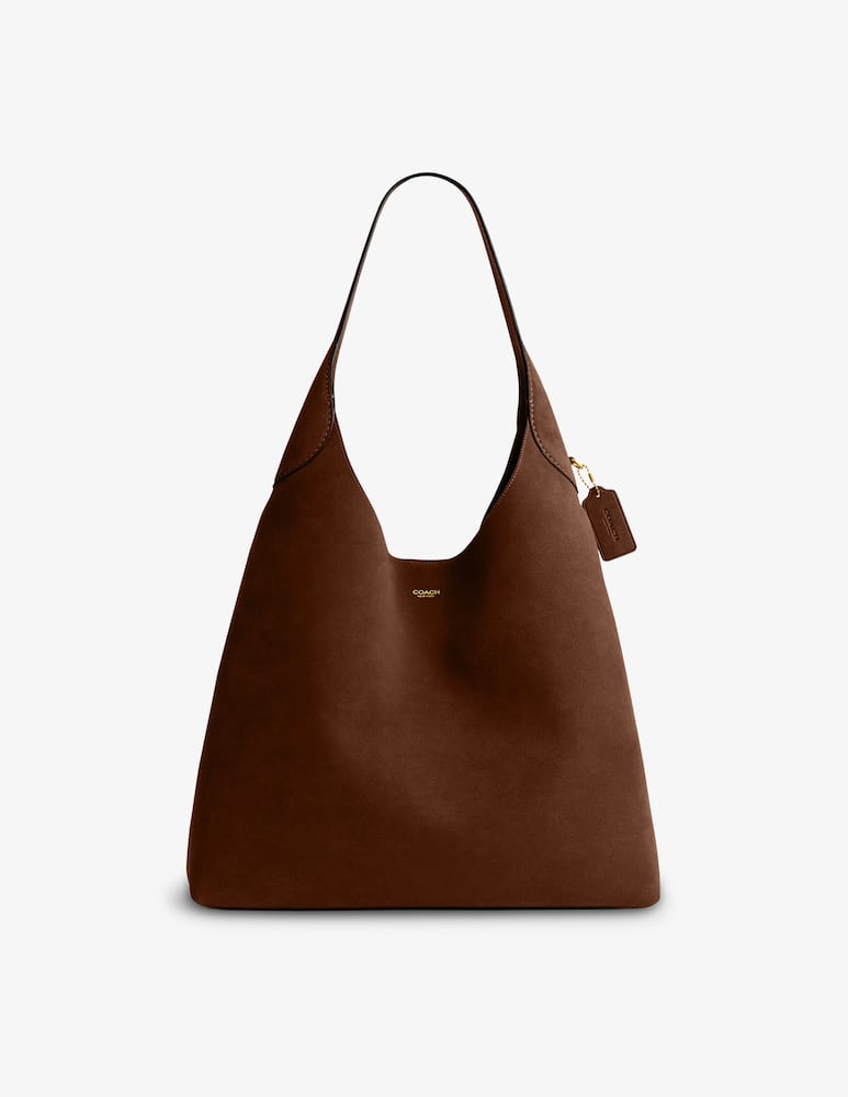rinascente COACH Brooklyn 39 suede tote bag