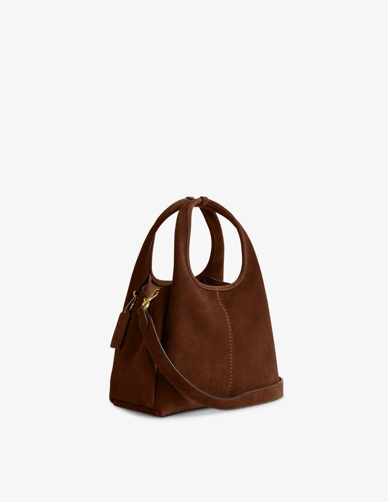 rinascente COACH Lana 23 suede handbag