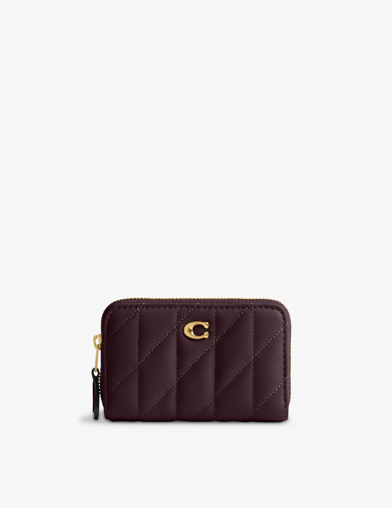 rinascente COACH Quilted zip card case