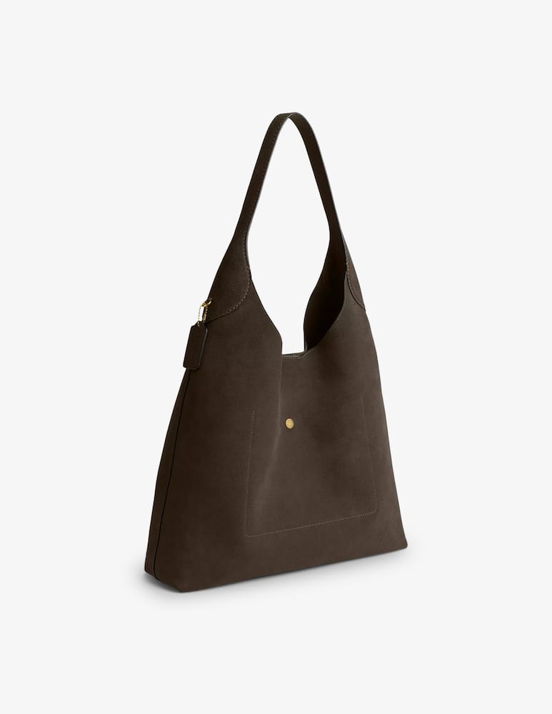rinascente COACH Brooklyn suede tote