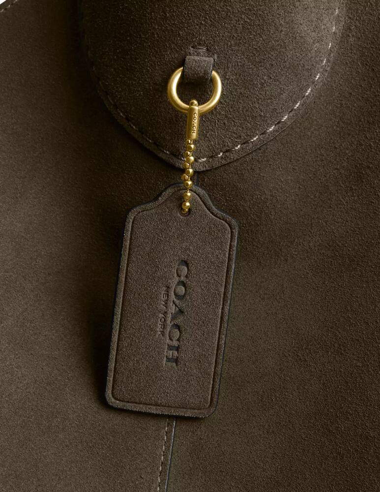 rinascente COACH Brooklyn suede tote