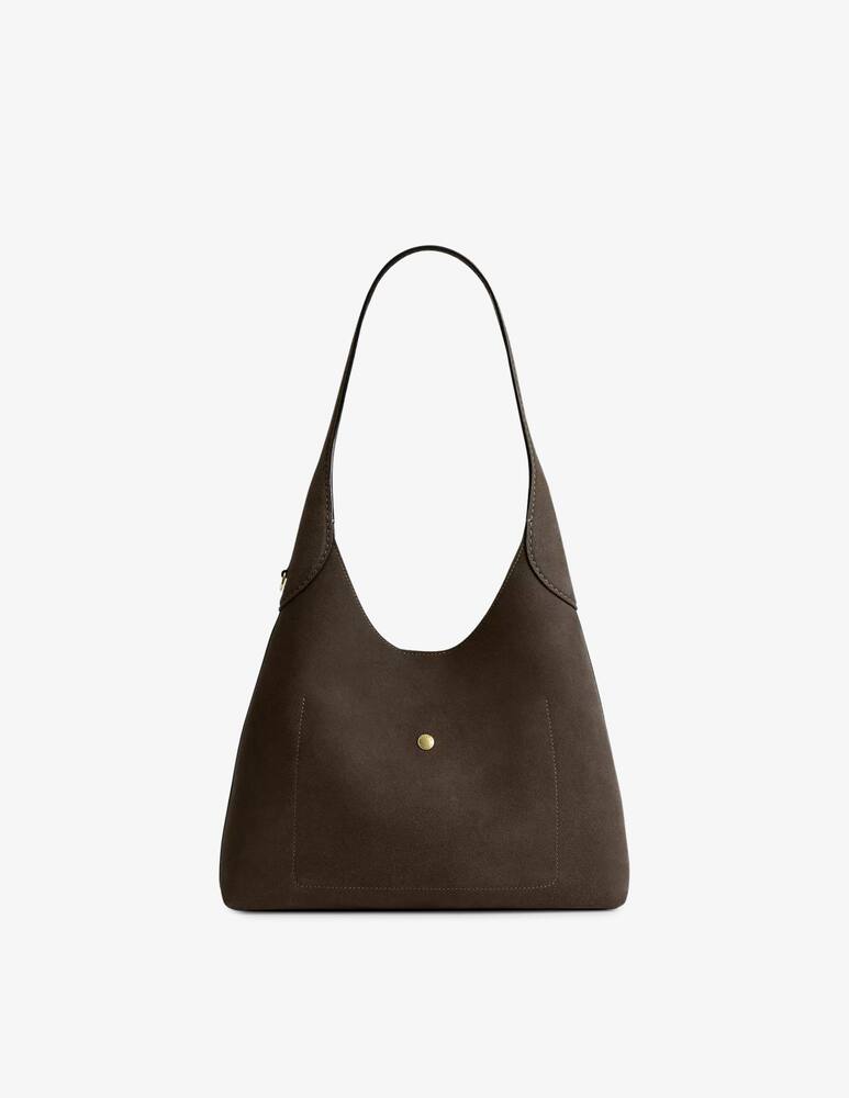 rinascente COACH Brooklyn 28 suede shoulder bag