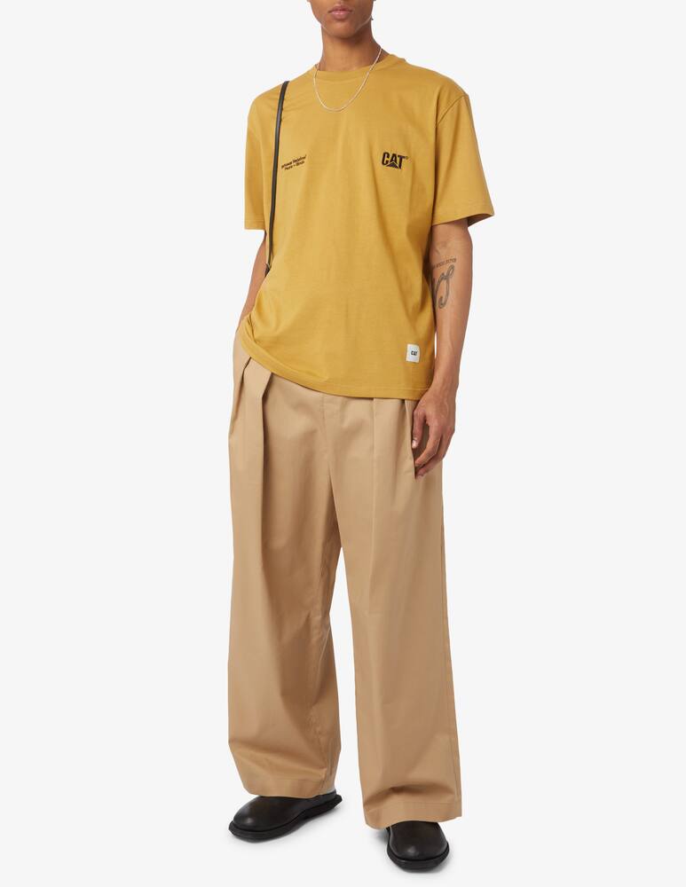 rinascente Caterpillar Maglietta manica corta mini logo 