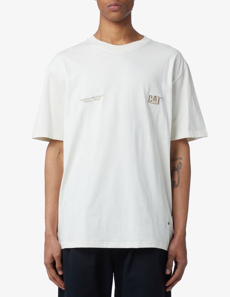 rinascente Caterpillar Mini logo short sleeve t-shirt 