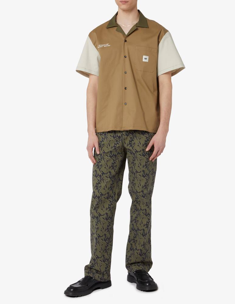 rinascente Caterpillar Camicia tricolor hard worker 