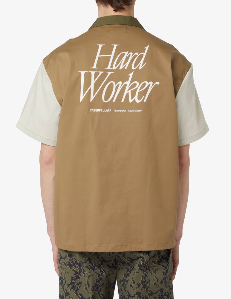 rinascente Caterpillar Camicia tricolor hard worker 