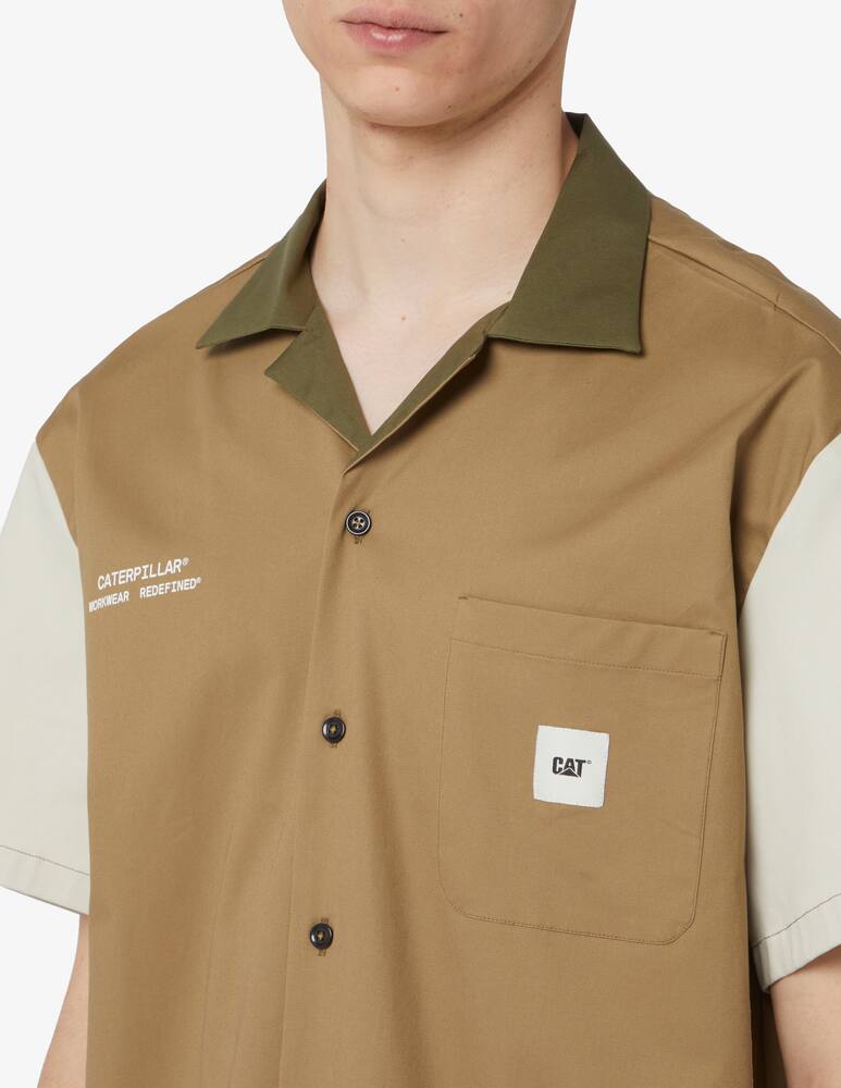 rinascente Caterpillar Camicia tricolor hard worker 