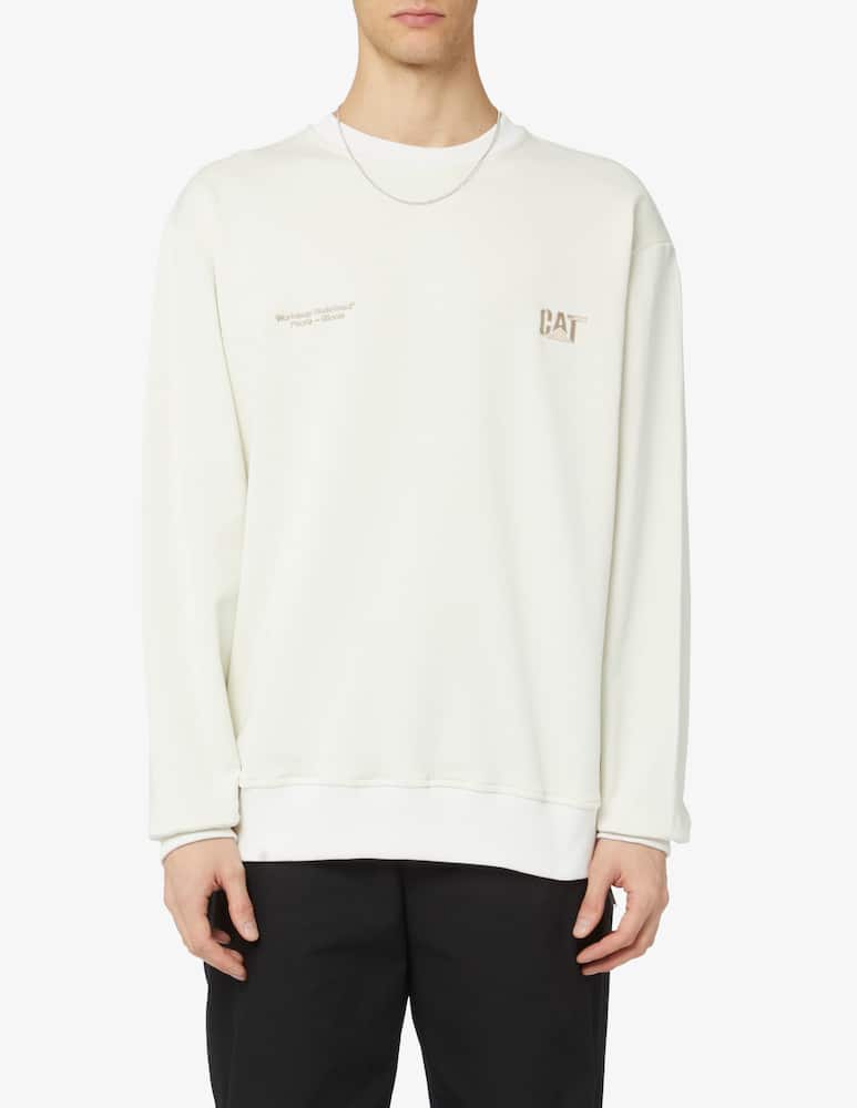rinascente Caterpillar Small logo crewneck jumper 