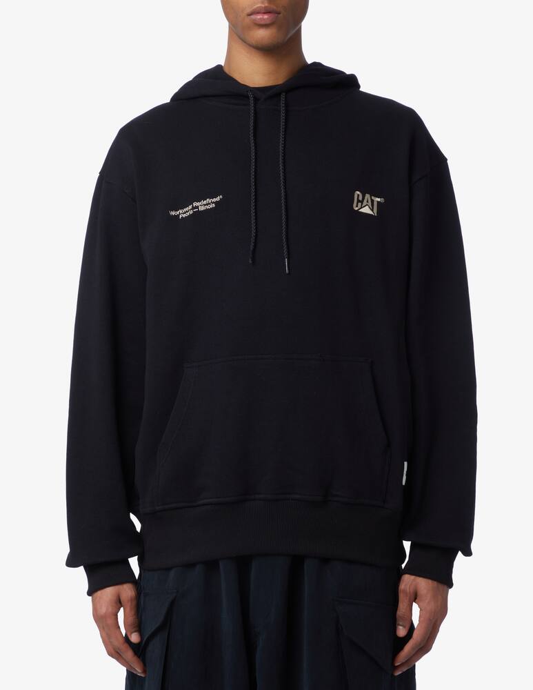 rinascente Caterpillar Mini logo hooded sweatshirt