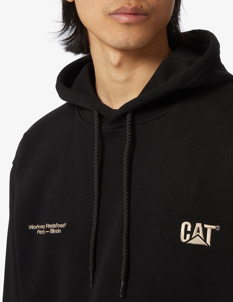 rinascente Caterpillar Small logo hoodie