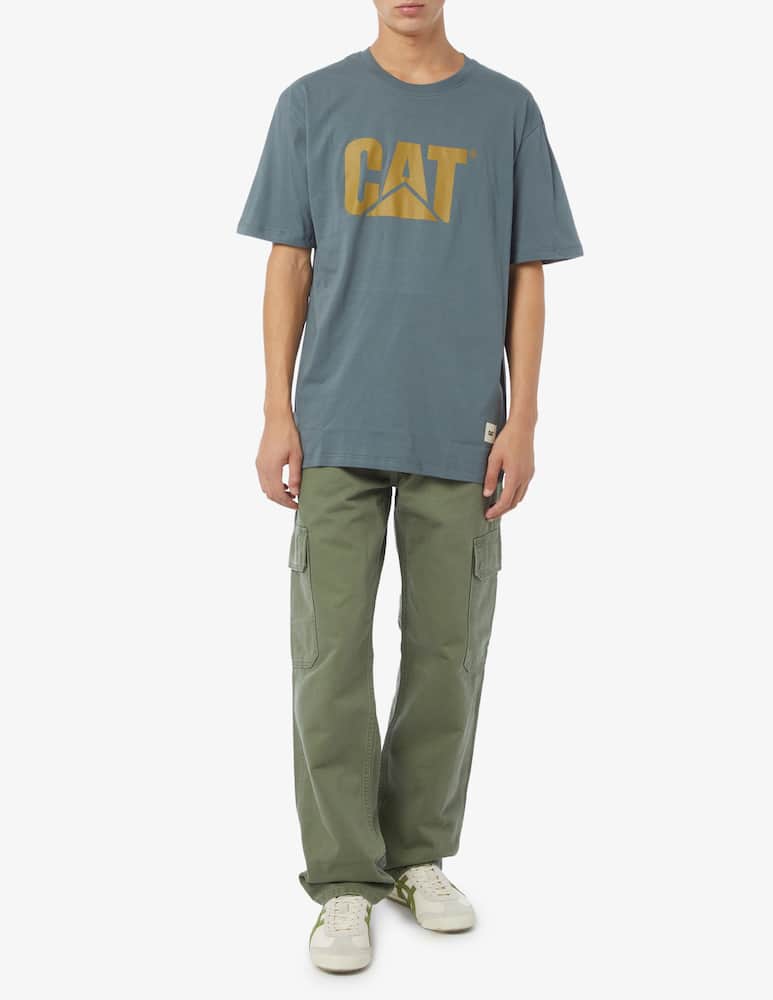 rinascente Caterpillar Maglietta logo grande