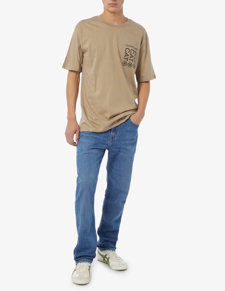 rinascente Caterpillar Maglietta tip up logo