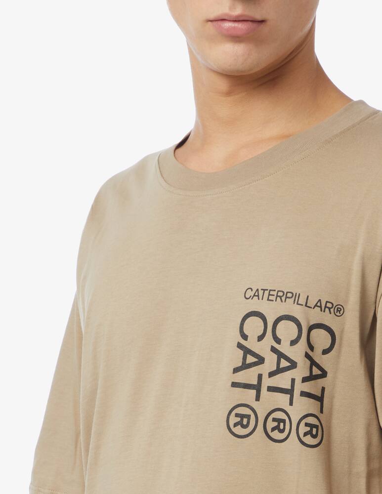 rinascente Caterpillar Maglietta tip up logo