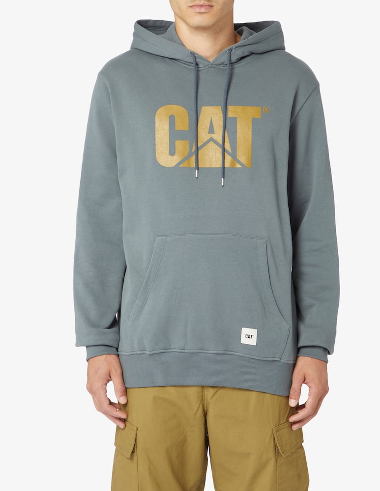 rinascente Caterpillar Felpa con cappuccio logo grande