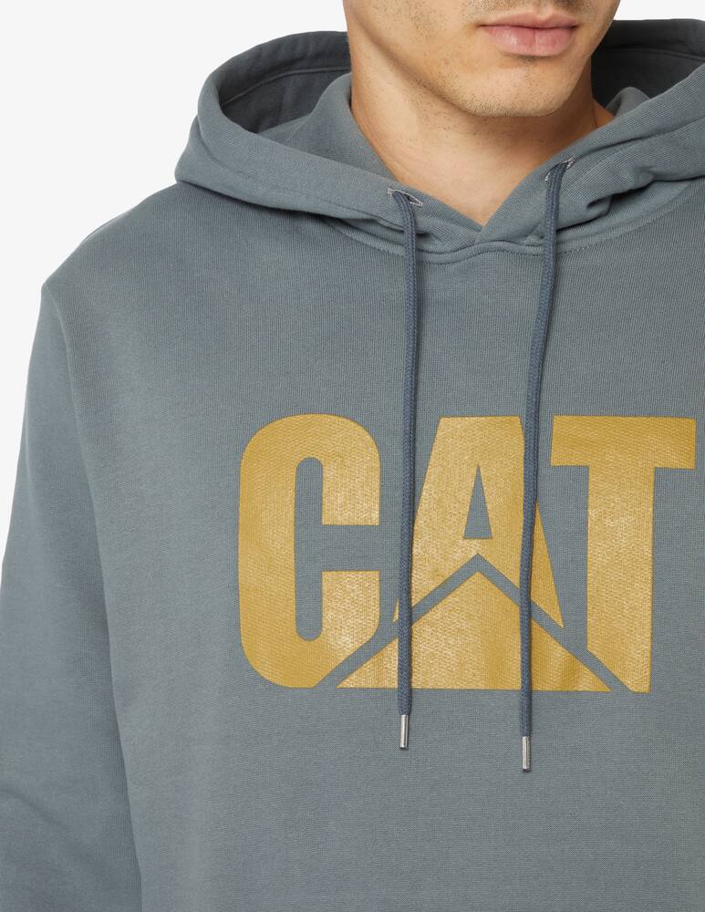 rinascente Caterpillar Felpa con cappuccio logo grande
