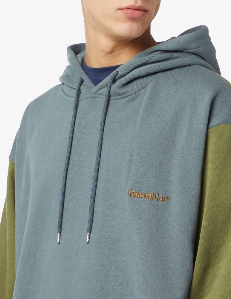 rinascente Caterpillar Hoodie tricolor