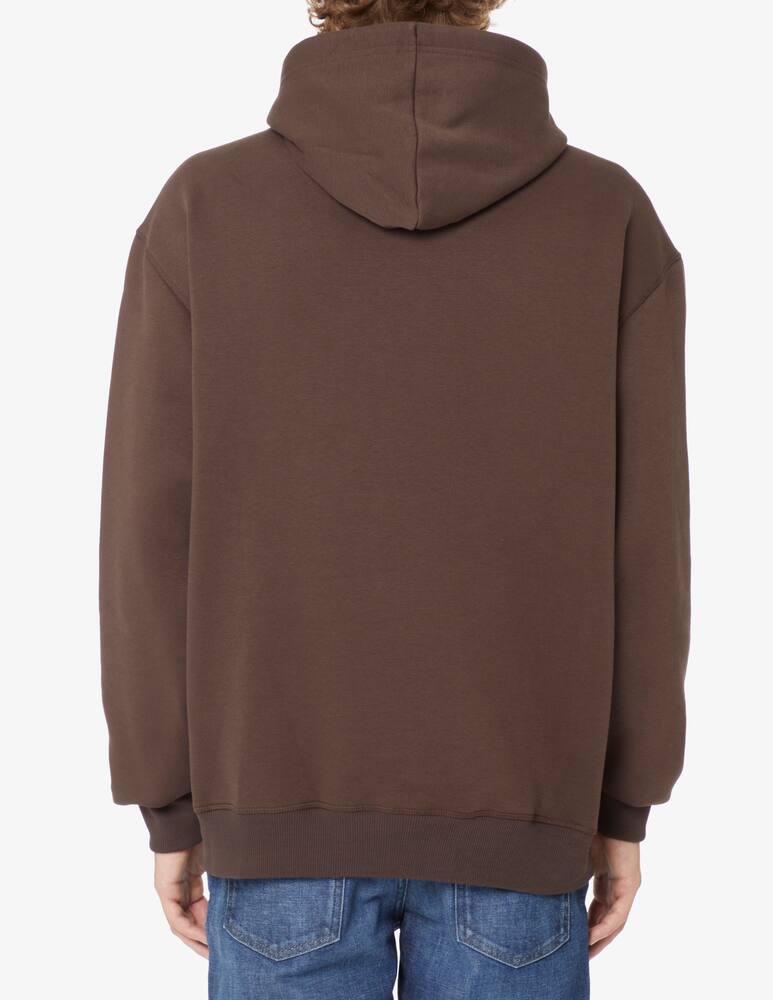 rinascente New Era Heritage oversized hoodie - Brown