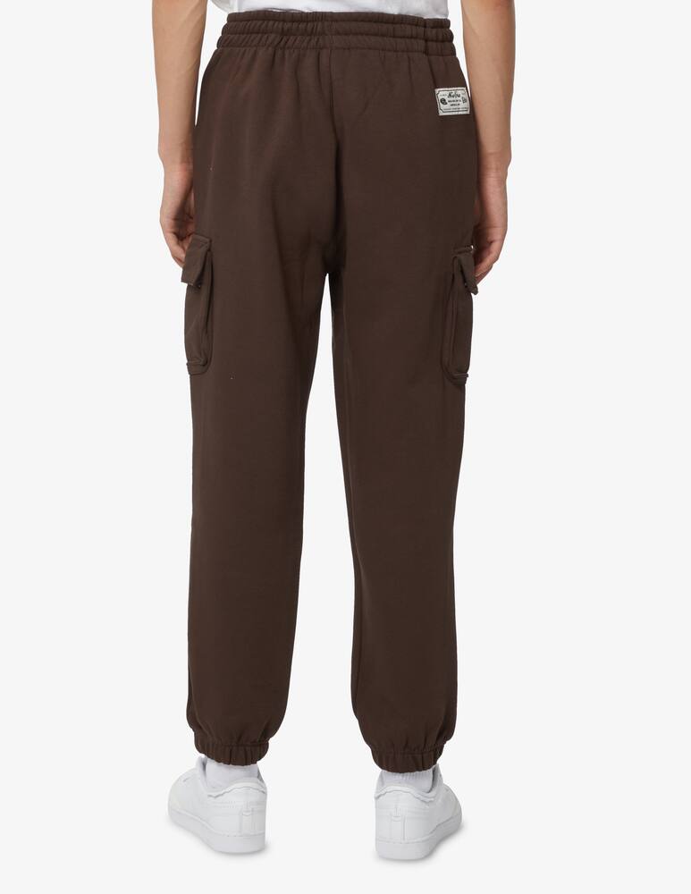 Shop New Era Heritage cargo pant Black on Rinascente