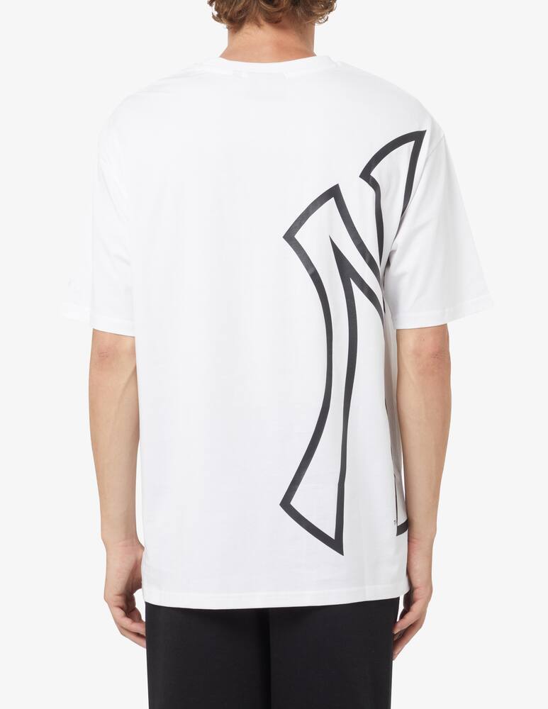 rinascente New Era Half logo oversized t-shirt - White