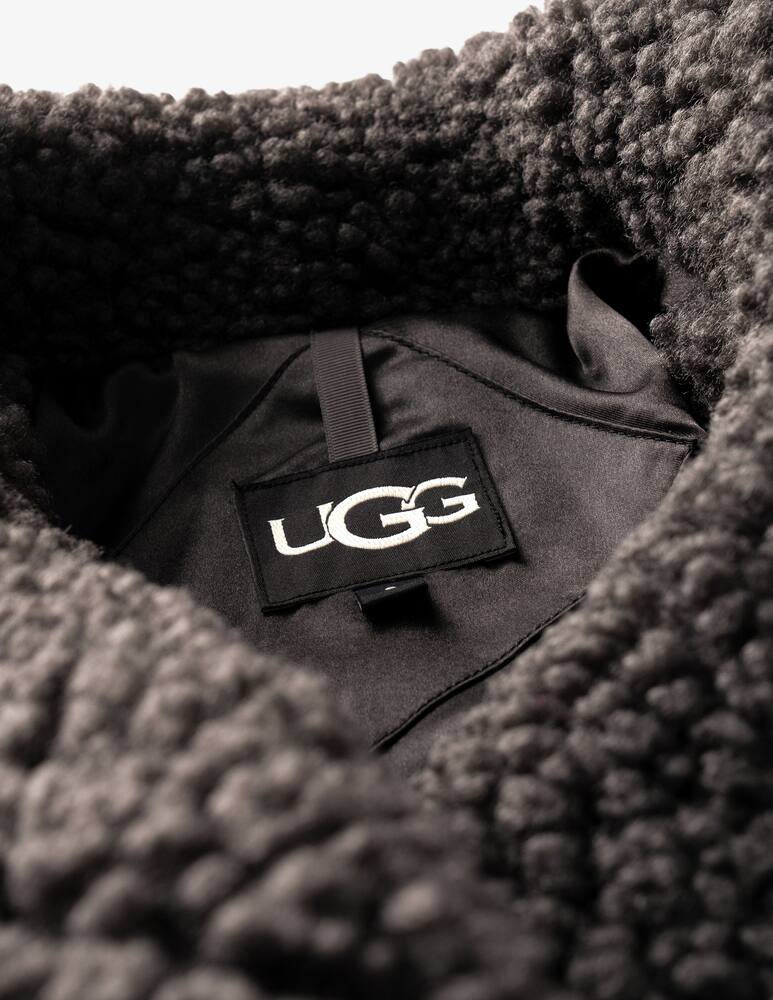 rinascente UGG Gertrude short teddy coat