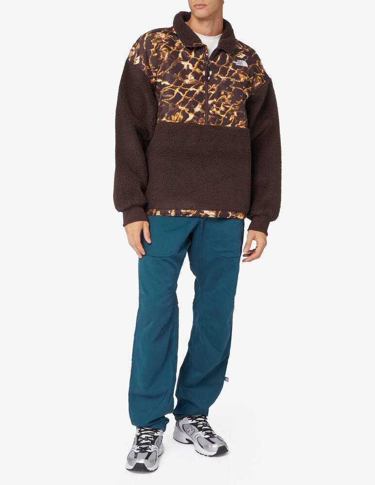 rinascente The North Face Giacca pile print 1/4 zip
